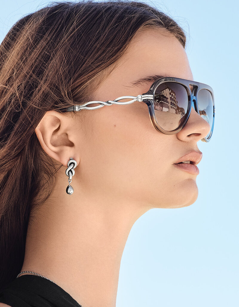 Interlok Twist Aviator Sunglasses