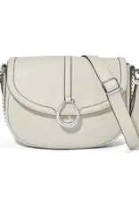 Weston Saddle Bag in Shoe White