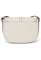 Weston Saddle Bag in Shoe White