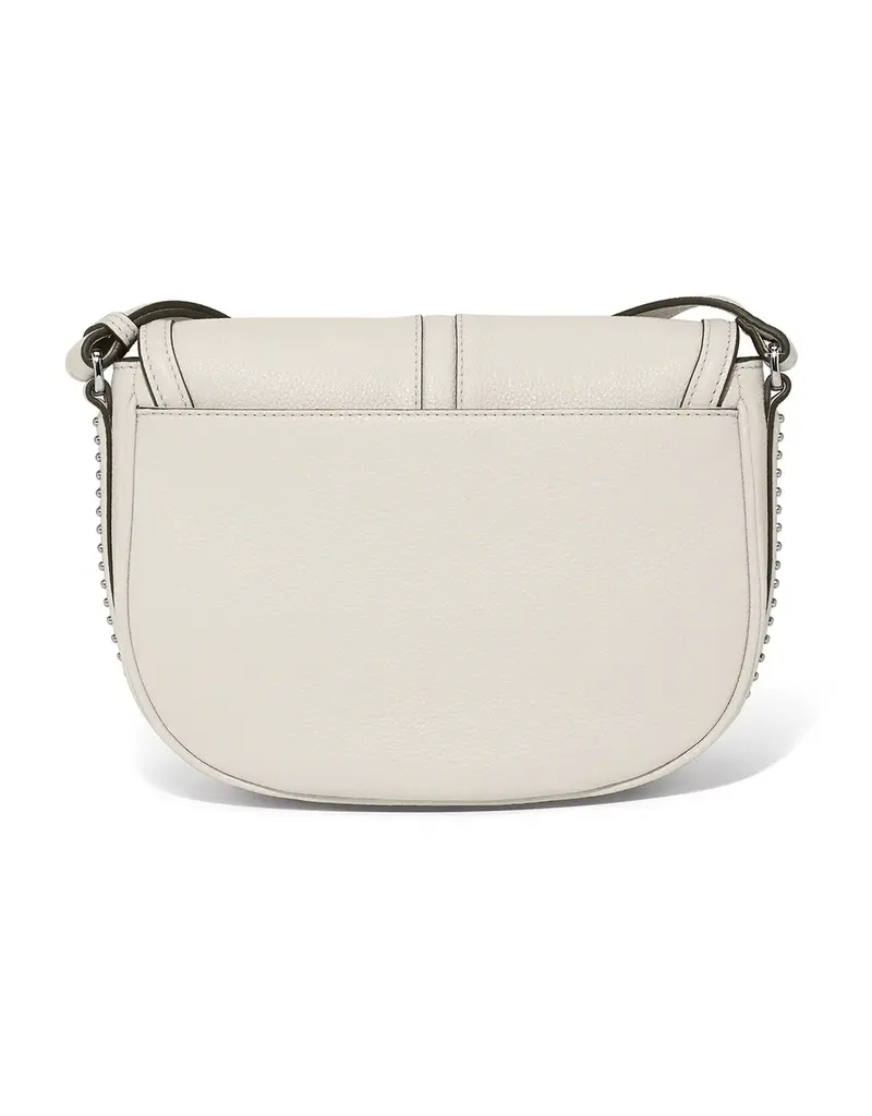 Weston Saddle Bag in Shoe White