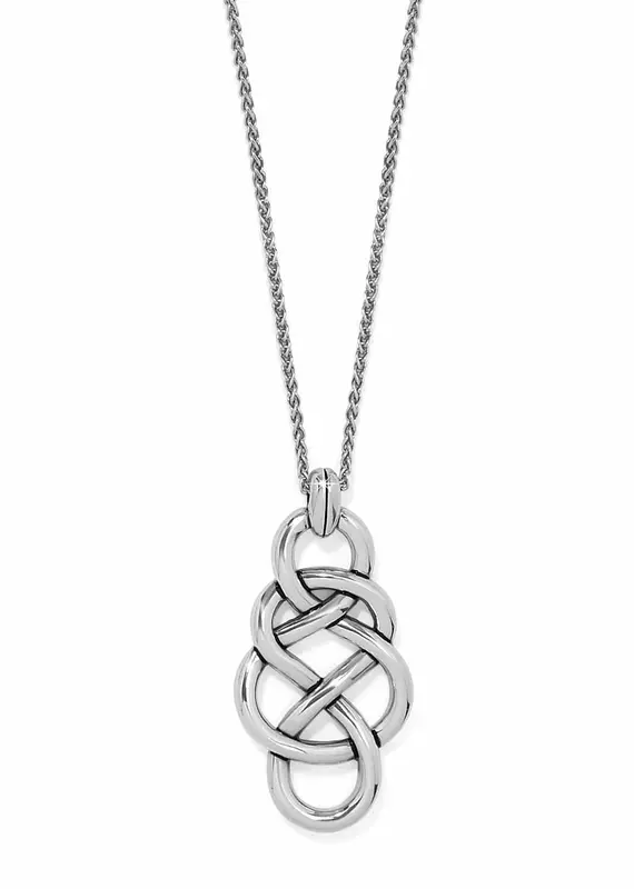 Interlok Braid Pendant Necklace