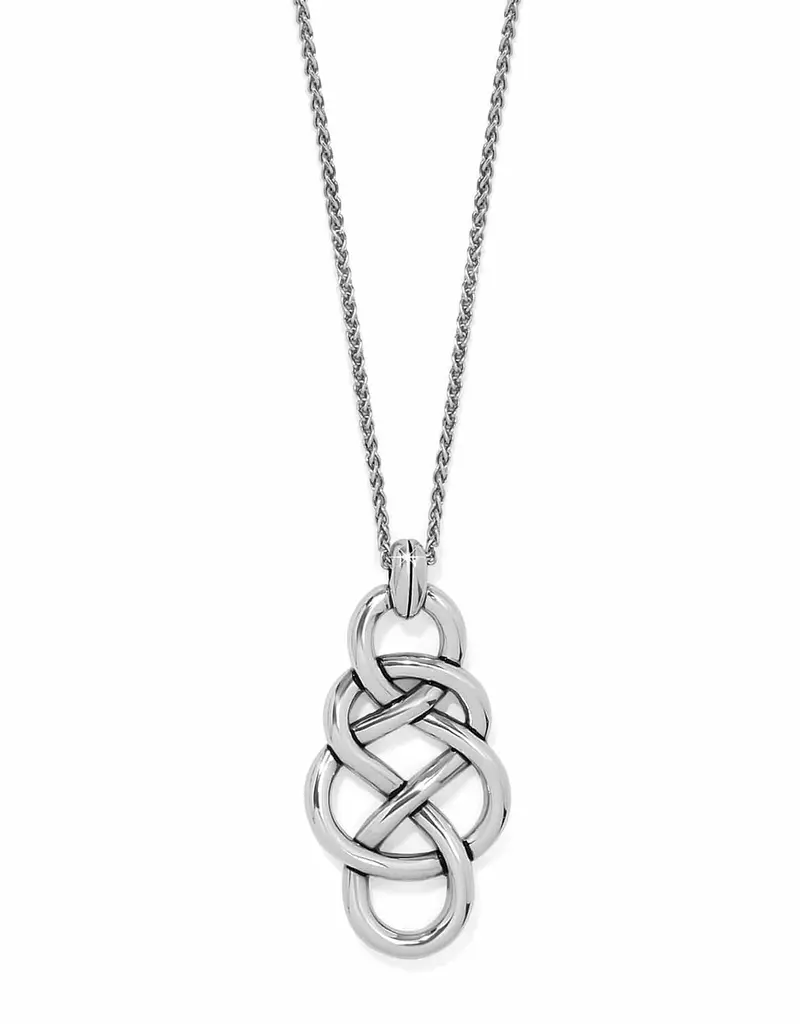 Interlok Braid Pendant Necklace