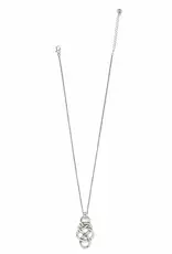 Interlok Braid Pendant Necklace