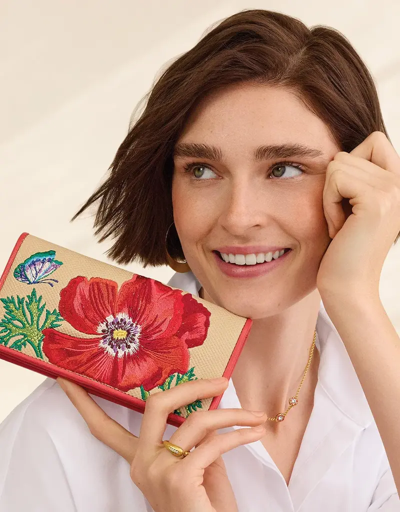 Sydney Embroidered Wallet