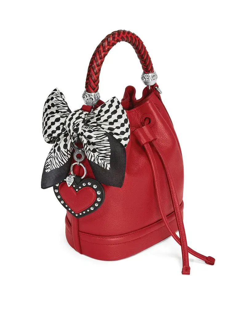 Tunisian Print Scarf in Black And White