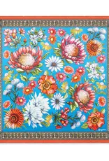 African Floral Print Scarf