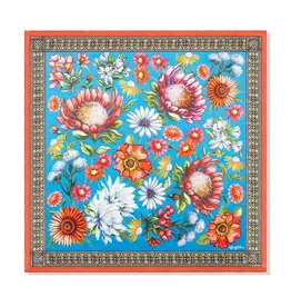 African Floral Print Scarf