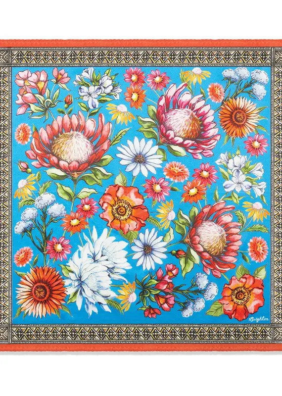 African Floral Print Scarf