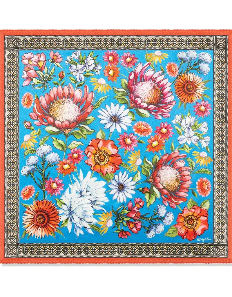 African Floral Print Scarf