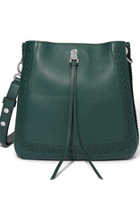 Georgia Convertible Hobo In Jewel Green
