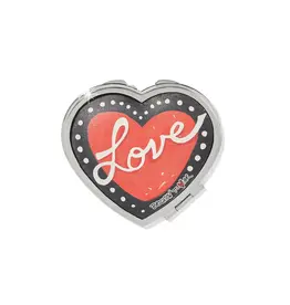 BFF Heart Compact Mirror