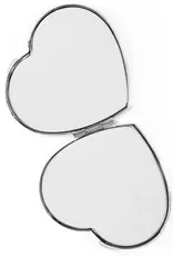 BFF Heart Compact Mirror