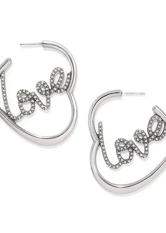 Love Script Sparkle Hoop