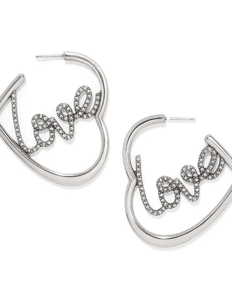 Love Script Sparkle Hoop