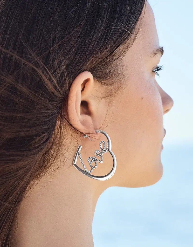 Love Script Sparkle Hoop