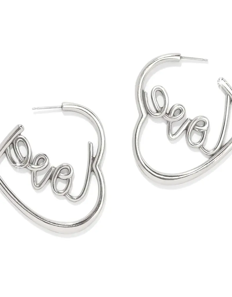 Love Script Sparkle Hoop
