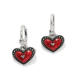 Love Me Do Hoop Earrings