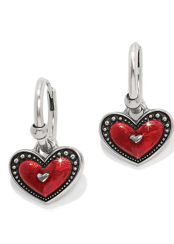 Love Me Do Hoop Earrings