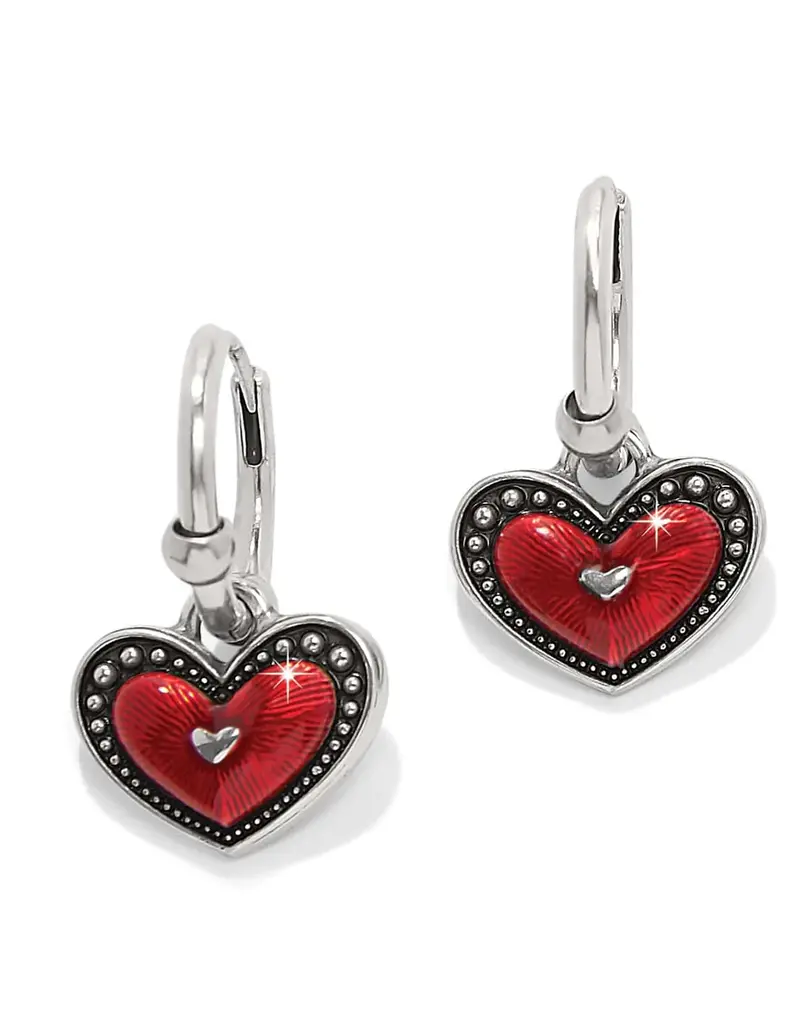 Love Me Do Hoop Earrings