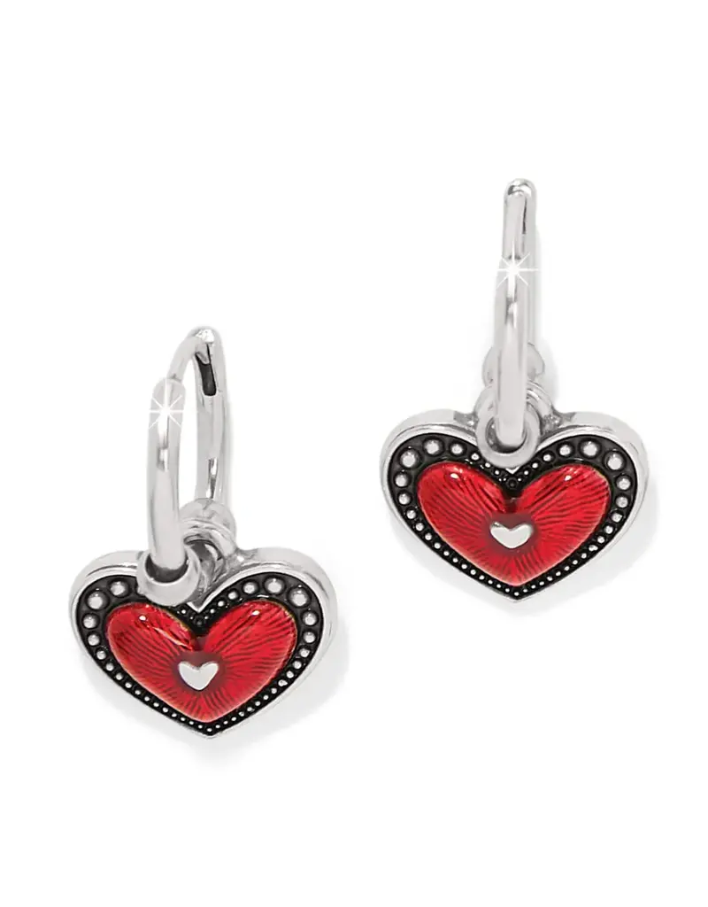 Love Me Do Hoop Earrings