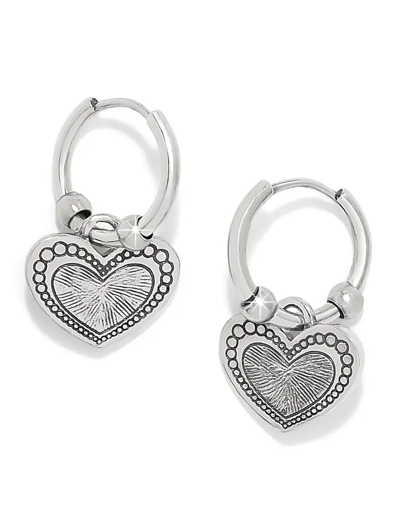 Love Me Do Hoop Earrings