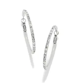 Fashionista Hoop Earrings