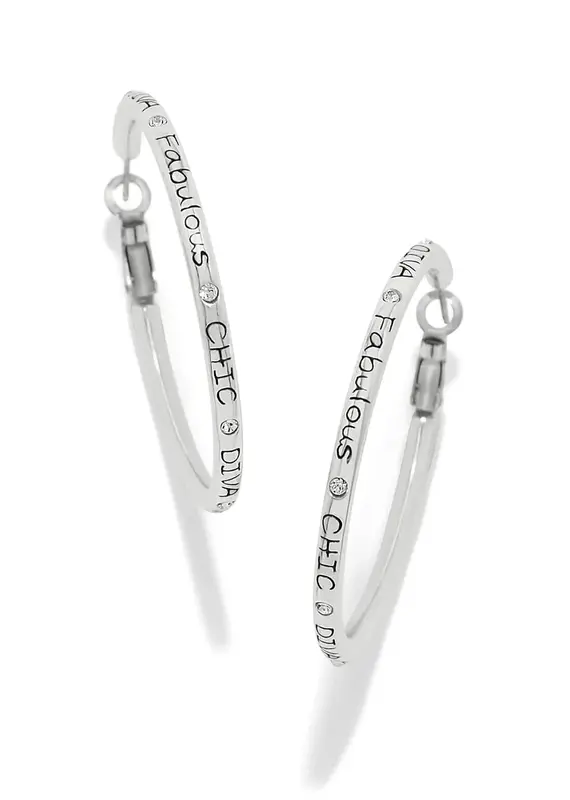 Fashionista Hoop Earrings