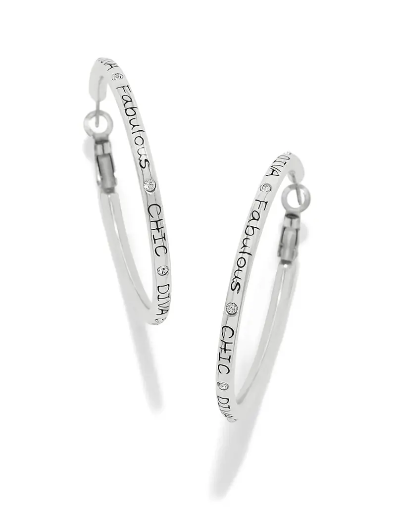 Fashionista Hoop Earrings
