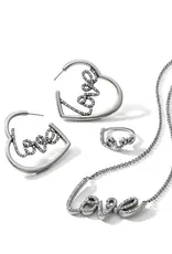 Love Sparkle Script Necklace