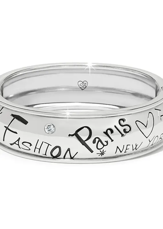 Fashionista Hinged Bangle
