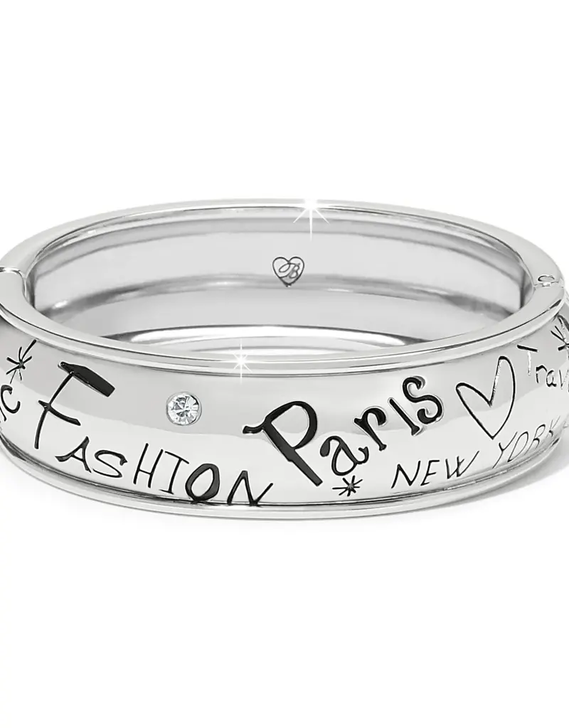 Fashionista Hinged Bangle