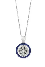 Flora Petite Blue Necklace