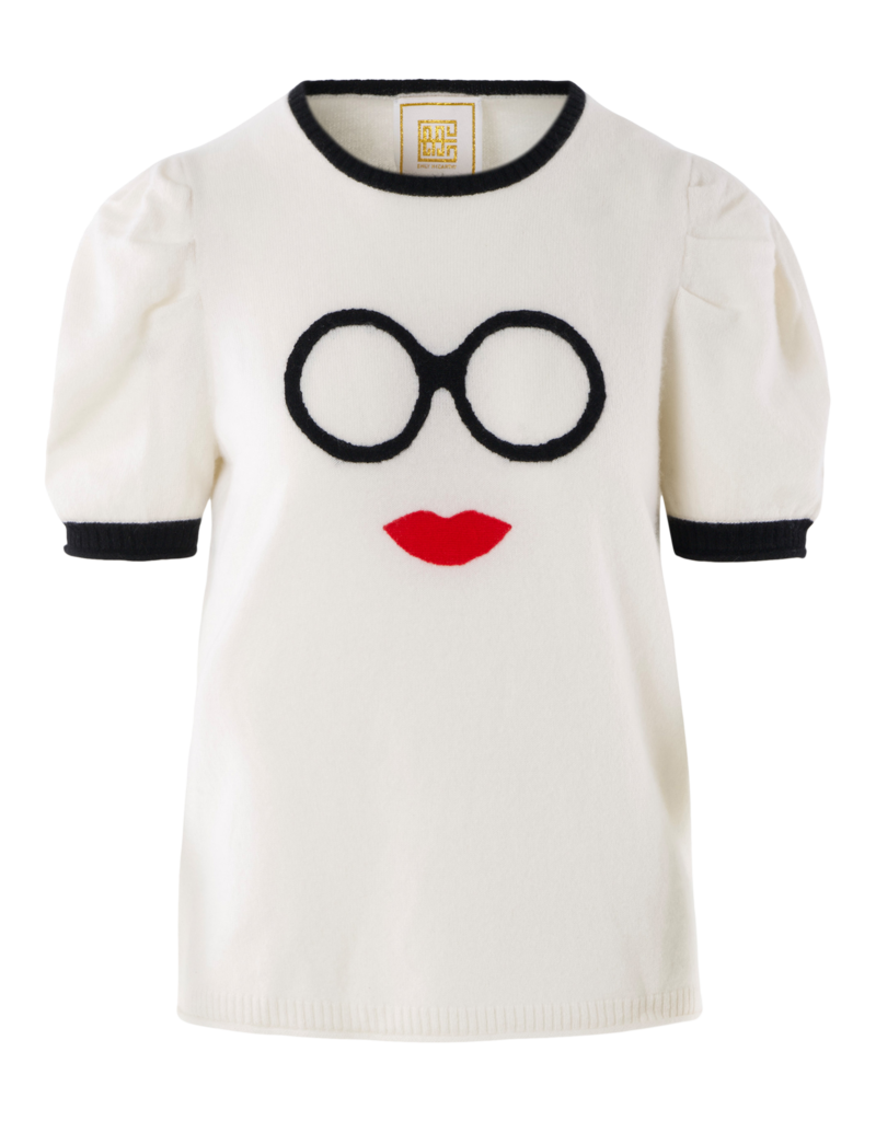 J.HOFFMAN'S Iconic Iris Cashmere Top