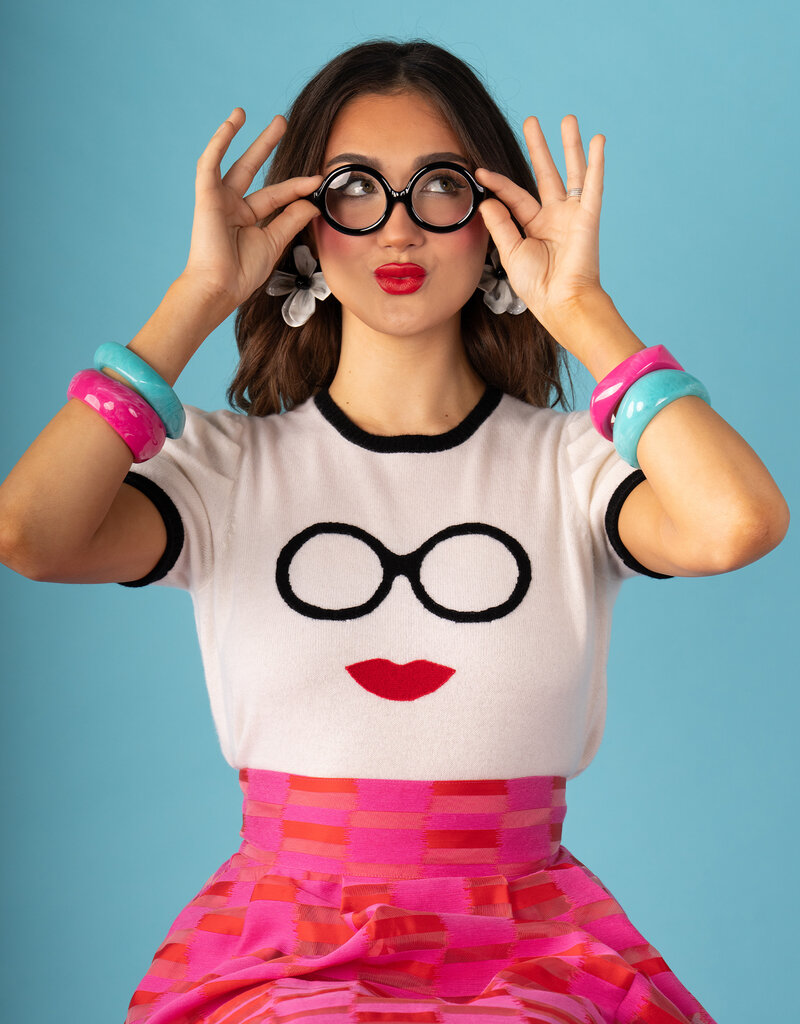 J.HOFFMAN'S Iconic Iris Cashmere Top