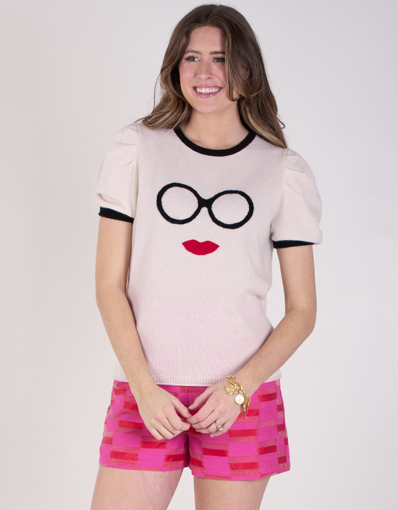 J.HOFFMAN'S Iconic Iris Cashmere Top