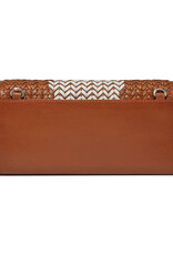 Ferrara Via Via Large Wallet in Russet