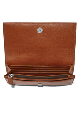 Ferrara Via Via Large Wallet in Russet