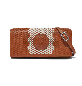 Ferrara Via Via Large Wallet in Russet