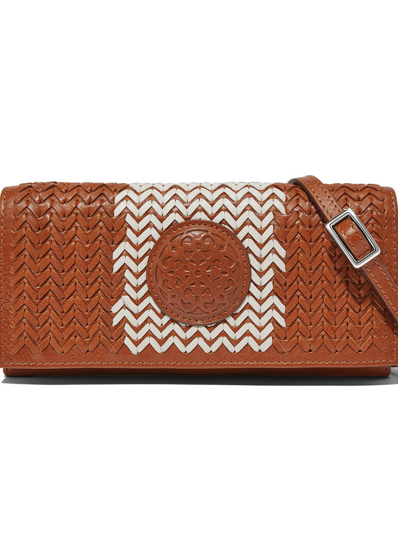 Ferrara Via Via Large Wallet in Russet