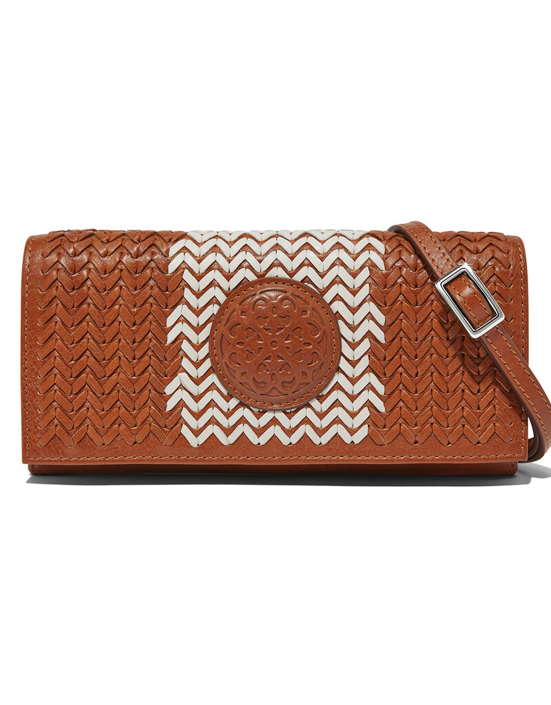 Ferrara Via Via Large Wallet in Russet