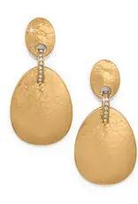 Meridian Geo Large Post Drop In Gold