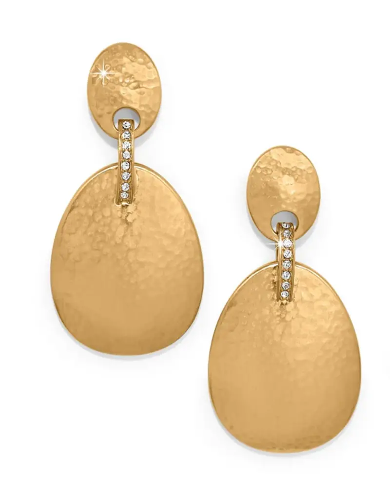 Meridian Geo Large Post Drop In Gold