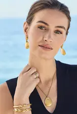 Meridian Orbit Large Pendant in Gold