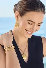 Meridian Orbit Large Pendant in Gold