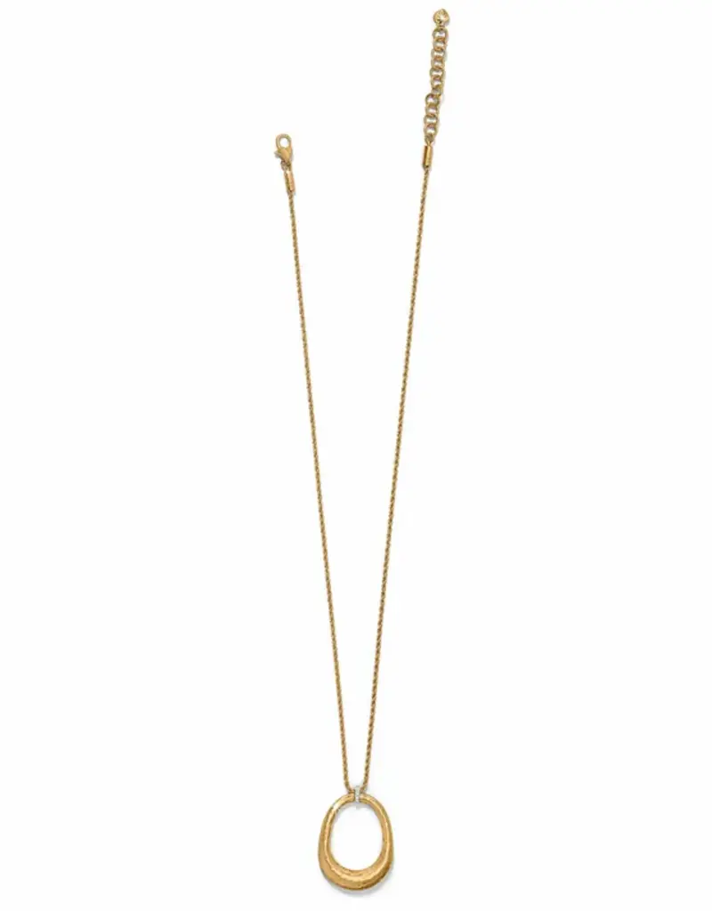 Meridian Geo Open Ring Pendant