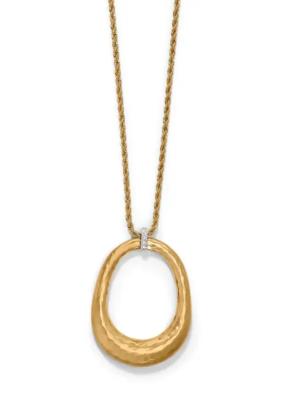 Meridian Geo Open Ring Pendant