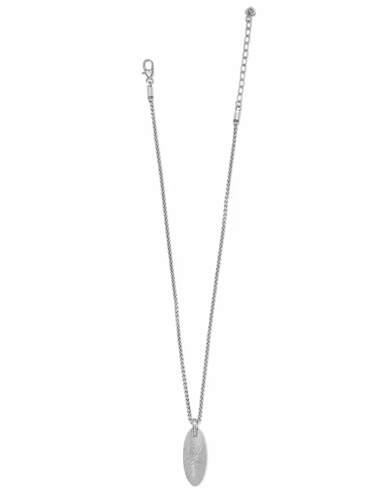 Meridian Orbit Oval Necklace