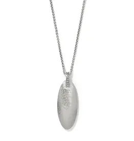 Meridian Orbit Oval Necklace