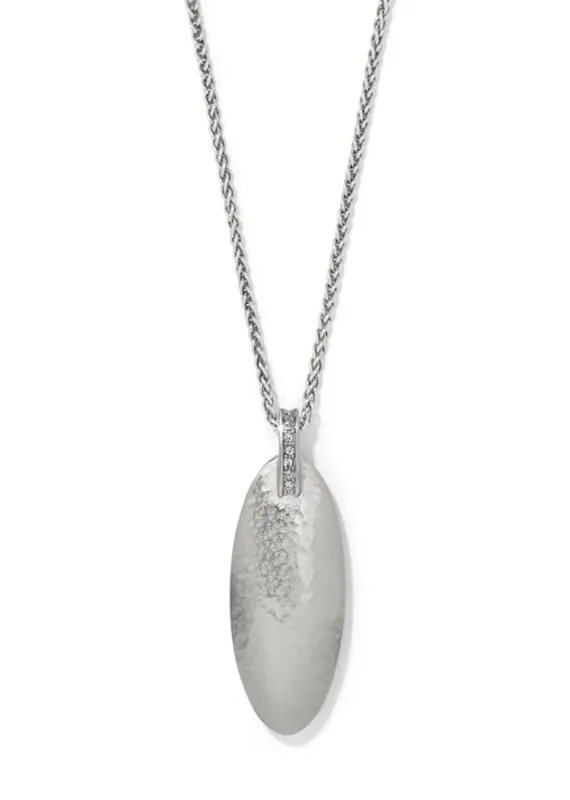 Meridian Orbit Oval Necklace