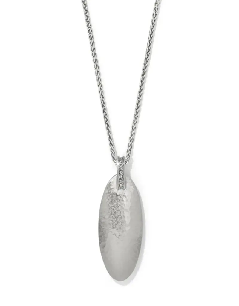 Meridian Orbit Oval Necklace